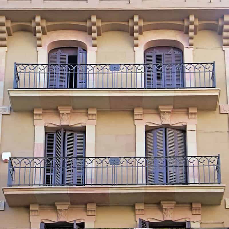 Ограждение балкона 17